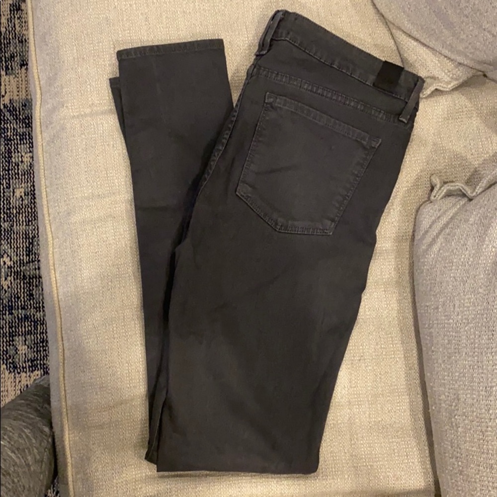 VINCE skinny black/grey denim